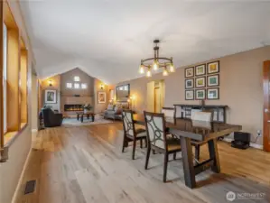 Enjoy meals bathed in natural light, creating a bright and inviting dining experience