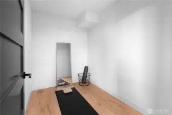 Flex room on the 3rd level