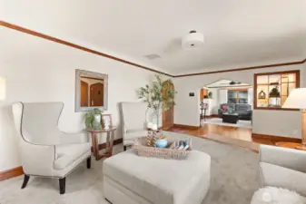 looking towards the family room