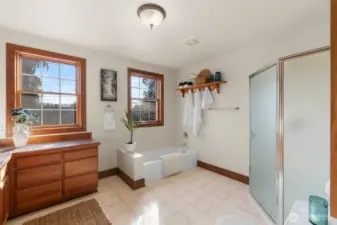 Upstairs bathroom