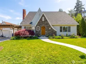 Daytime front view of home