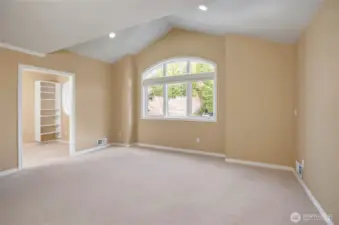 Bdr #3, up with another huge walk-in closet you must see!