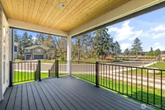 Imagine you get home from work and get to sit on your deck, have a drink and finally relax