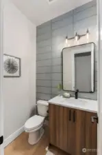 Half Bathroom on Main level