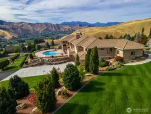 Sitting on 1.24 acres with meticulous landscaping