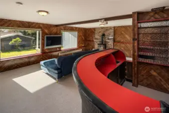 Downstairs vintage bar