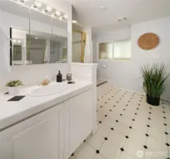 Downstairs ensuite