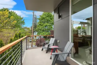 Deck off Primary bedroom