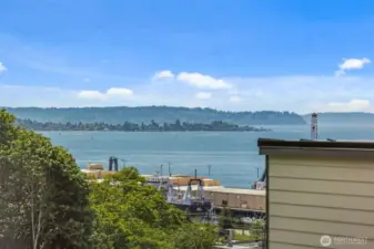 Water View from Kitchen
