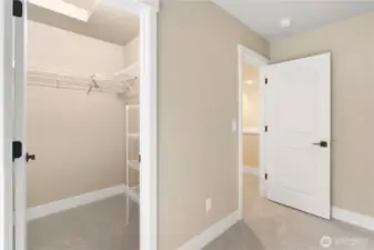 second bedroom closet