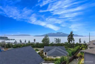 View from the main level back deck