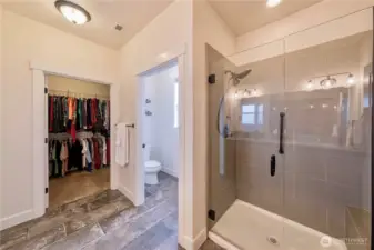 Primary spa-like bathroom