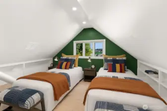 This room has been virtually staged