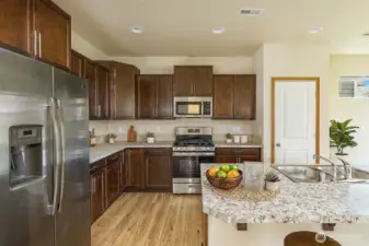 Room for several cooks!  Photo has been virtually staged.