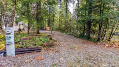 Corner lot located in the Glen Division 2 Lot 61 Wilderness Way. Bring your RV or add a park model and enjoy!