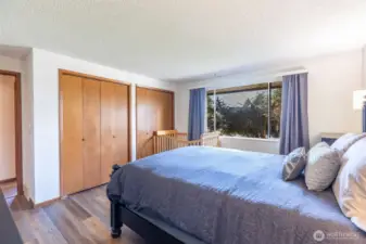 Bedroom 1, large closets & lots of natural light