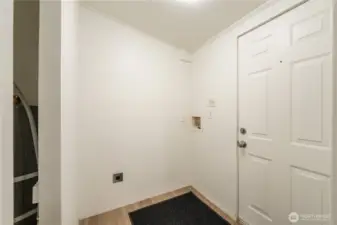 Laundry Mud Room off Kitchen
