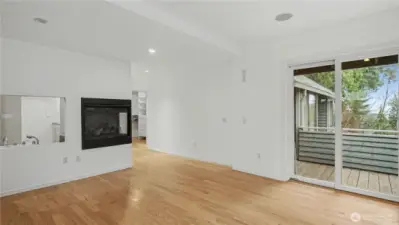 Private balcony off the primary suite