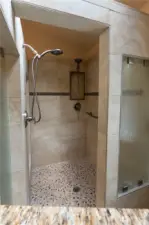 Step inside this massive shower!