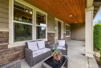 Another look at the spacious front porch