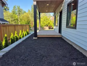 Covered deck