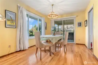 Formal dining area