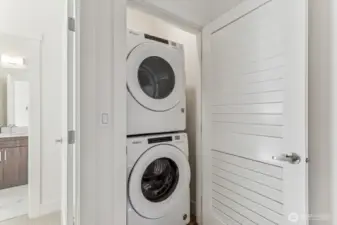 3rd level Laundry in the perfect spot.