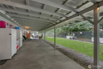 Huge Covered Patio