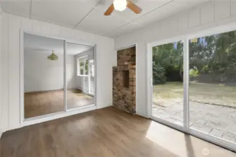 Looking into Private office