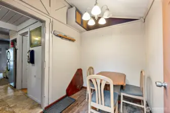 Dedicated Dining Area or Mudroom Location by the Back Entrance