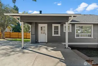 So much space in this large, fully fenced yard