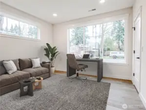 Main Floor Bedroom with Ensuite Bath