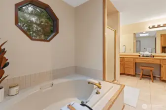Primary Bathroom with Jetted Tub