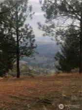 View from below Lodge