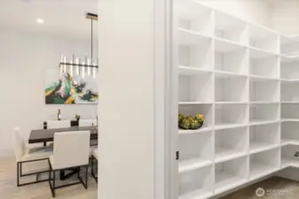 Look at all the room in your walk in pantry!