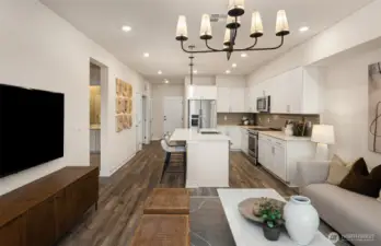 Photo represents model home not actual unit.