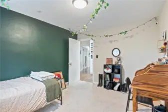 Same bedroom, looking back out to hallway