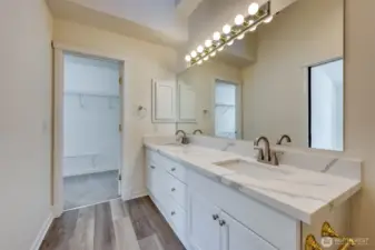 master bath with walk in closet