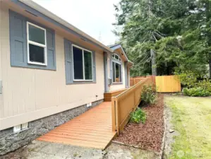 easy access to the home