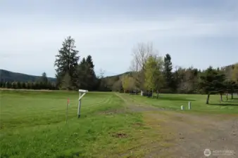 Driveway into property