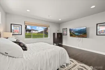 Primary bedroom on the main floor