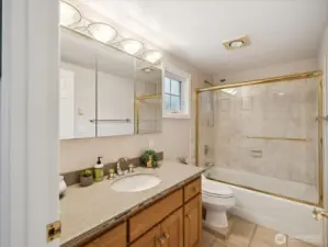 Main floor full Bathroom.