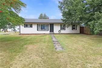 Double lot offers room to roam—enjoy extra space for gardening, hobbies, or simply  relaxing.