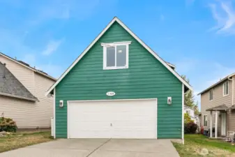 Alley Entrance to 2 Car Garage