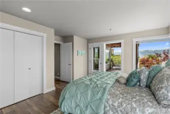 spacious bedrooms.