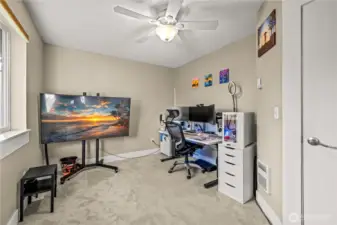 The second bedroom can easily double as a private home office or workspace. It’s also perfect as a guest room or additional bedroom for family members.