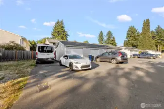 In addition to the private garage, there are guest parking spaces right out front. Street and curb parking options provide even more convenience for you and your visitors.