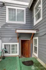 Basement entrance