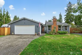 Welcome home to this well kept home on nearly quarter of an acre.  Roof is approximately 7 years old. New exterior paint in 2024 and new fence. New electrical panel in 2023, New furnace and heat pump in 2024. Central AC!