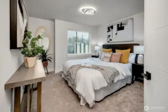 Second bedroom on upper level